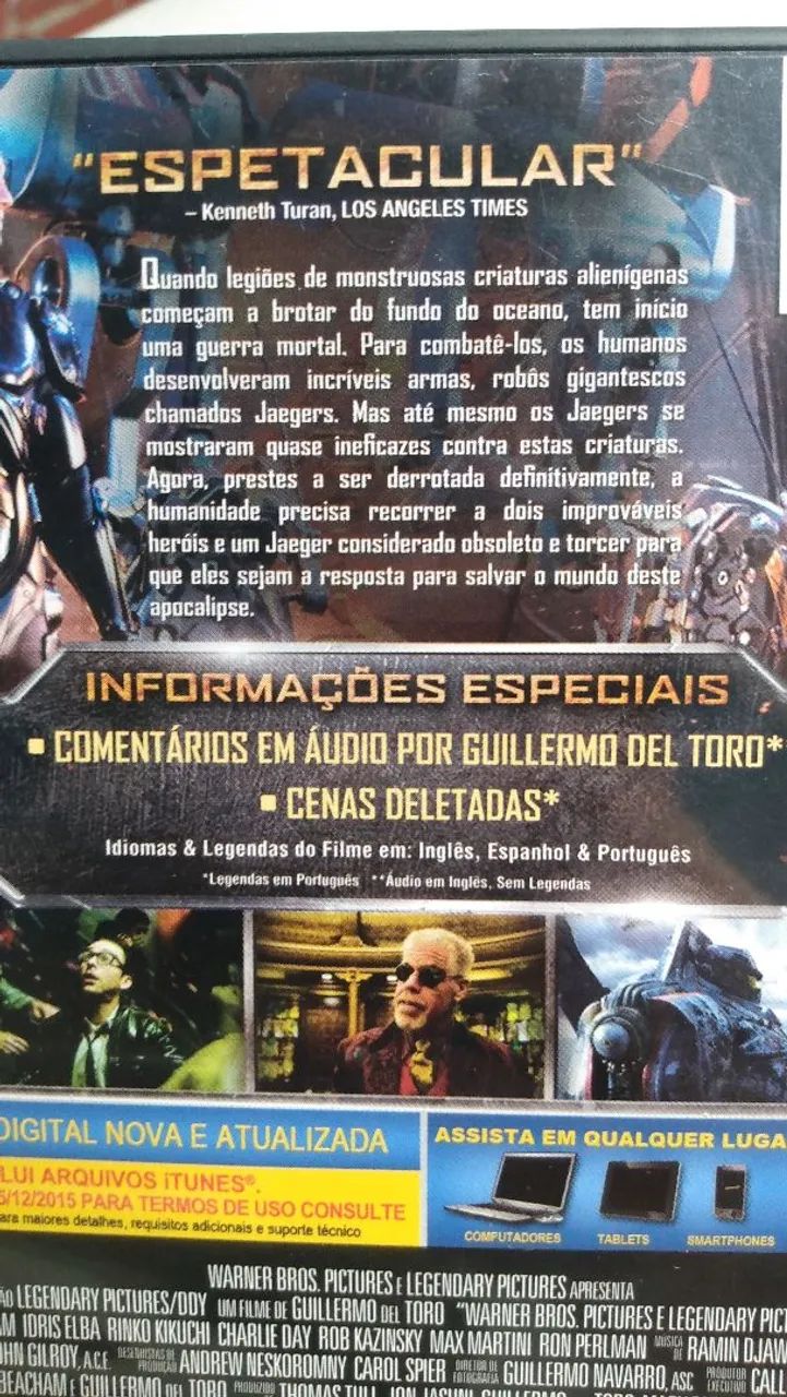 DVD original círculo de fogo ótimo estado.  - Foto 4