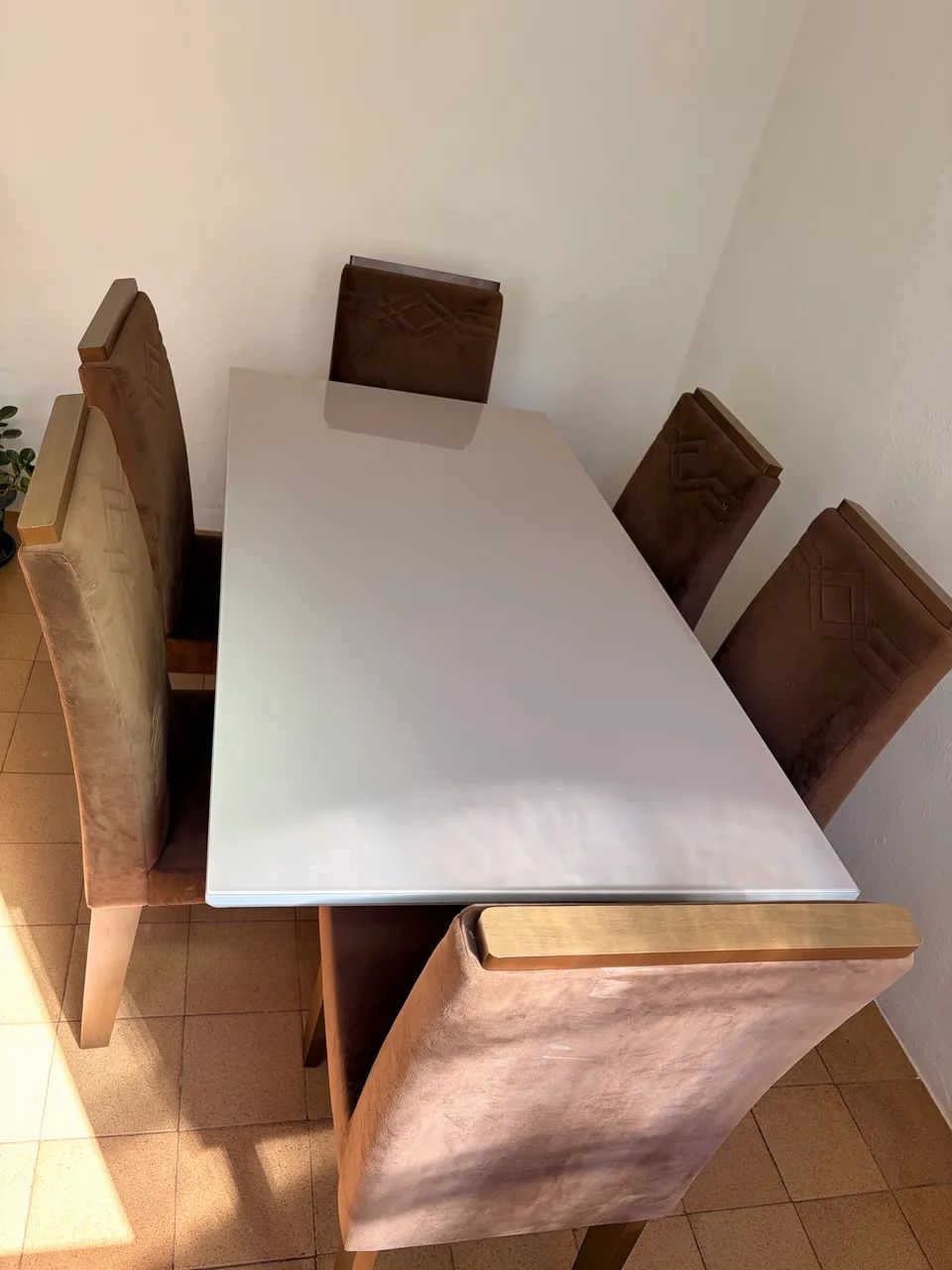 MESA 6 CADEIRAS 1,60m 