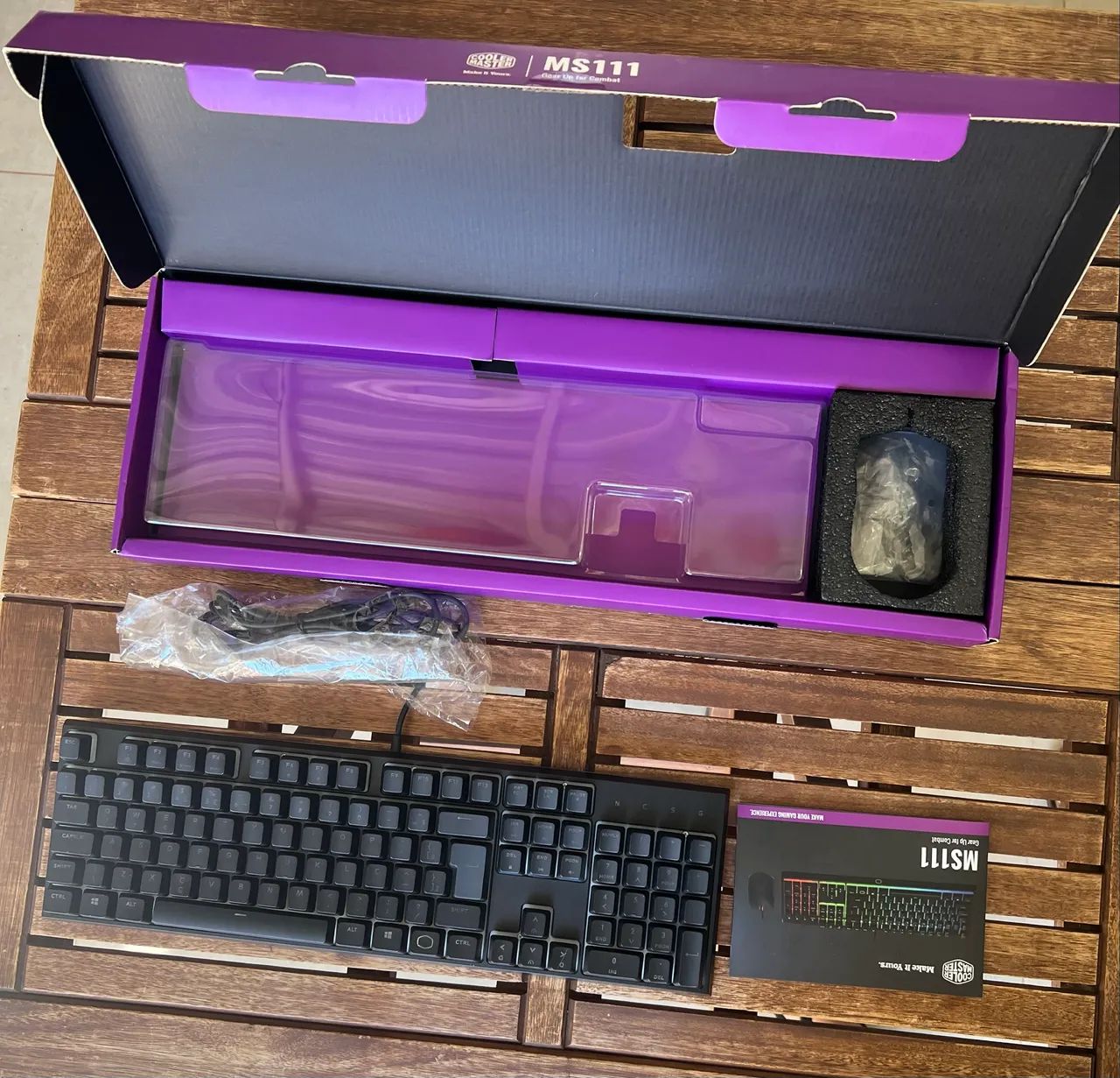 Teclado mecânico gamer Cooler Master MS111  - Foto 3