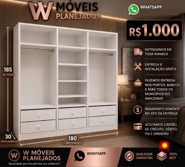 CLOSET MDF - Foto 3