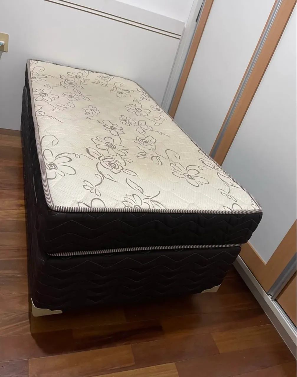 Cama Box + Colchão Solteiro Edmil Evidence (Molas Ensacadas) - Foto 2