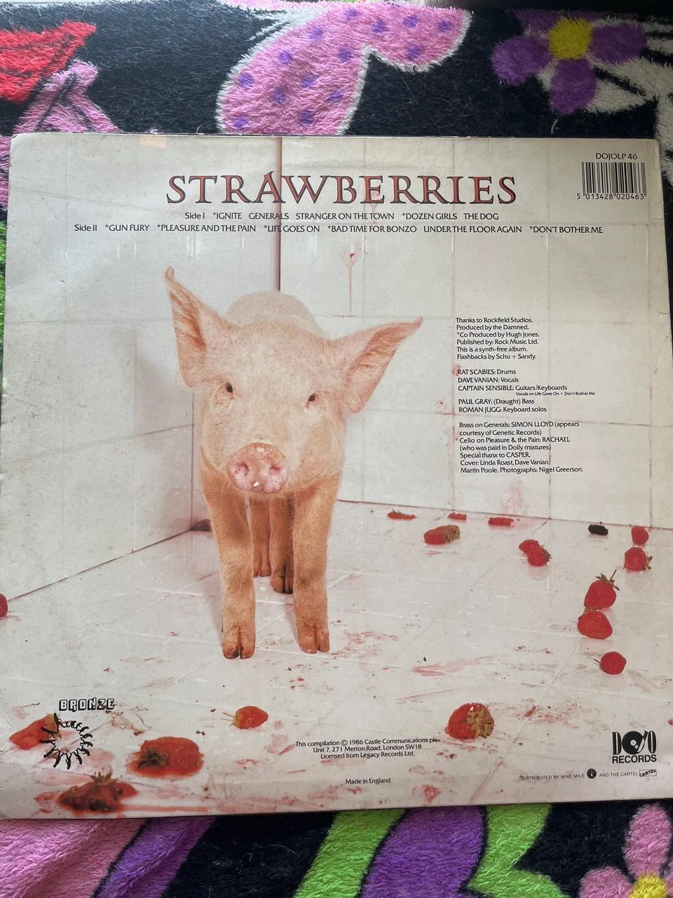 Lp The Damned - Strawberries - RARO! - Foto 2