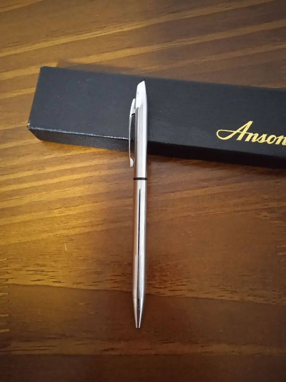 Caneta Anson Prateada - Foto 3