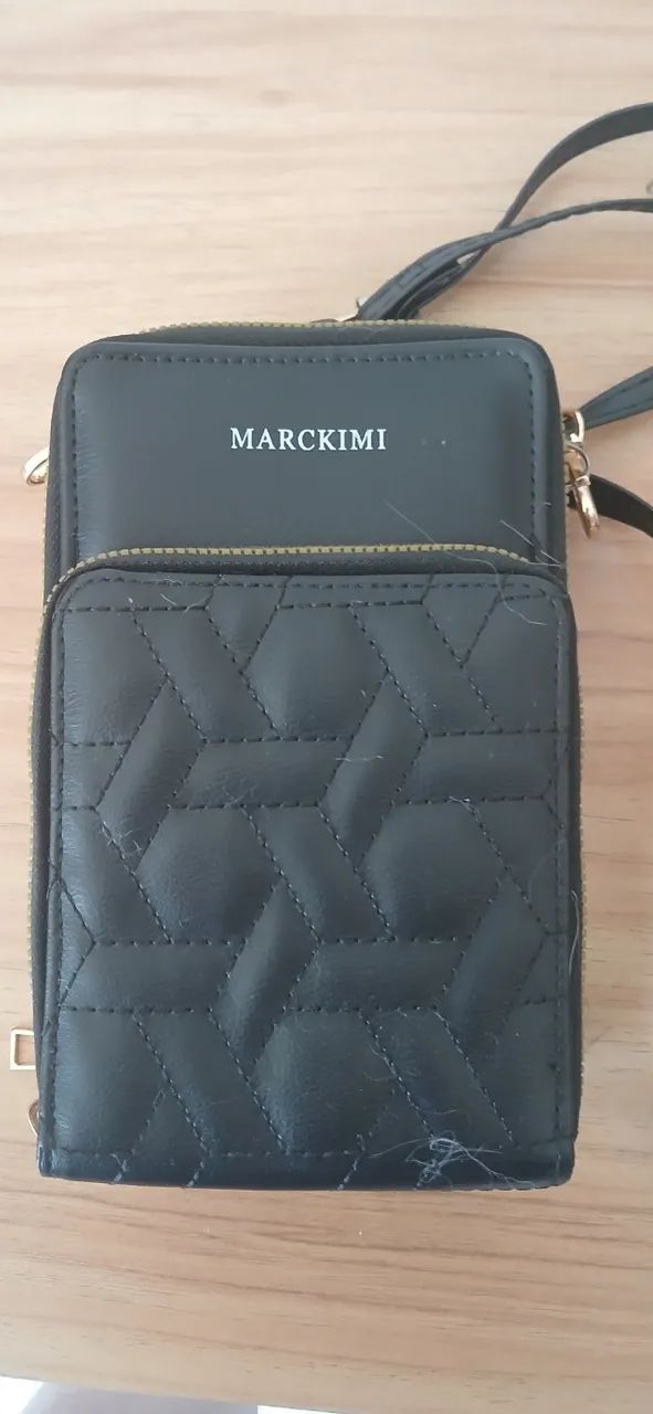 Bolsa Carteira Feminina Mini Transversal Preta - Compacta e Funcional - Foto 2