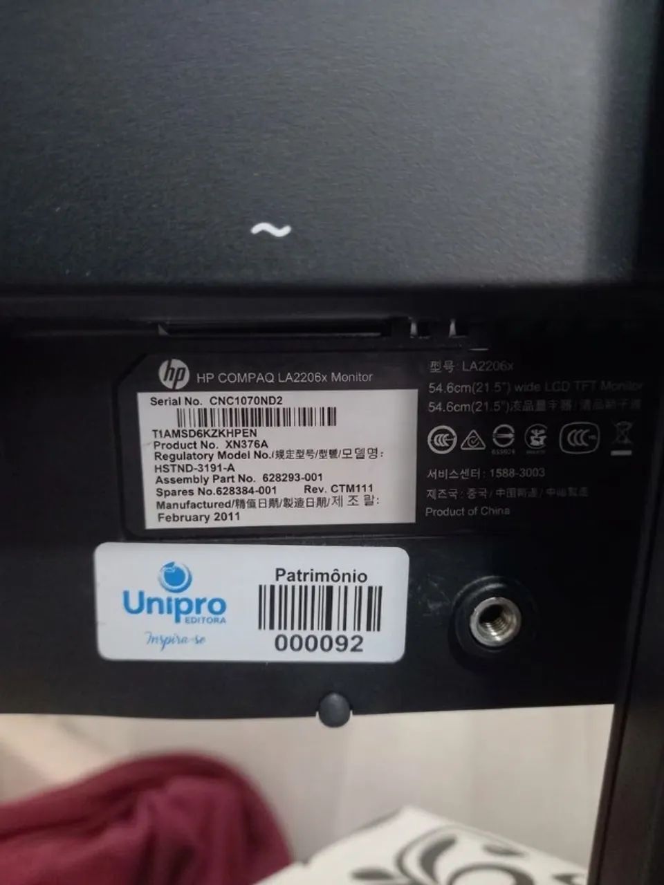 Monitor de computador