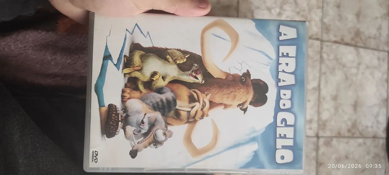 Era do gelo DVD animação 