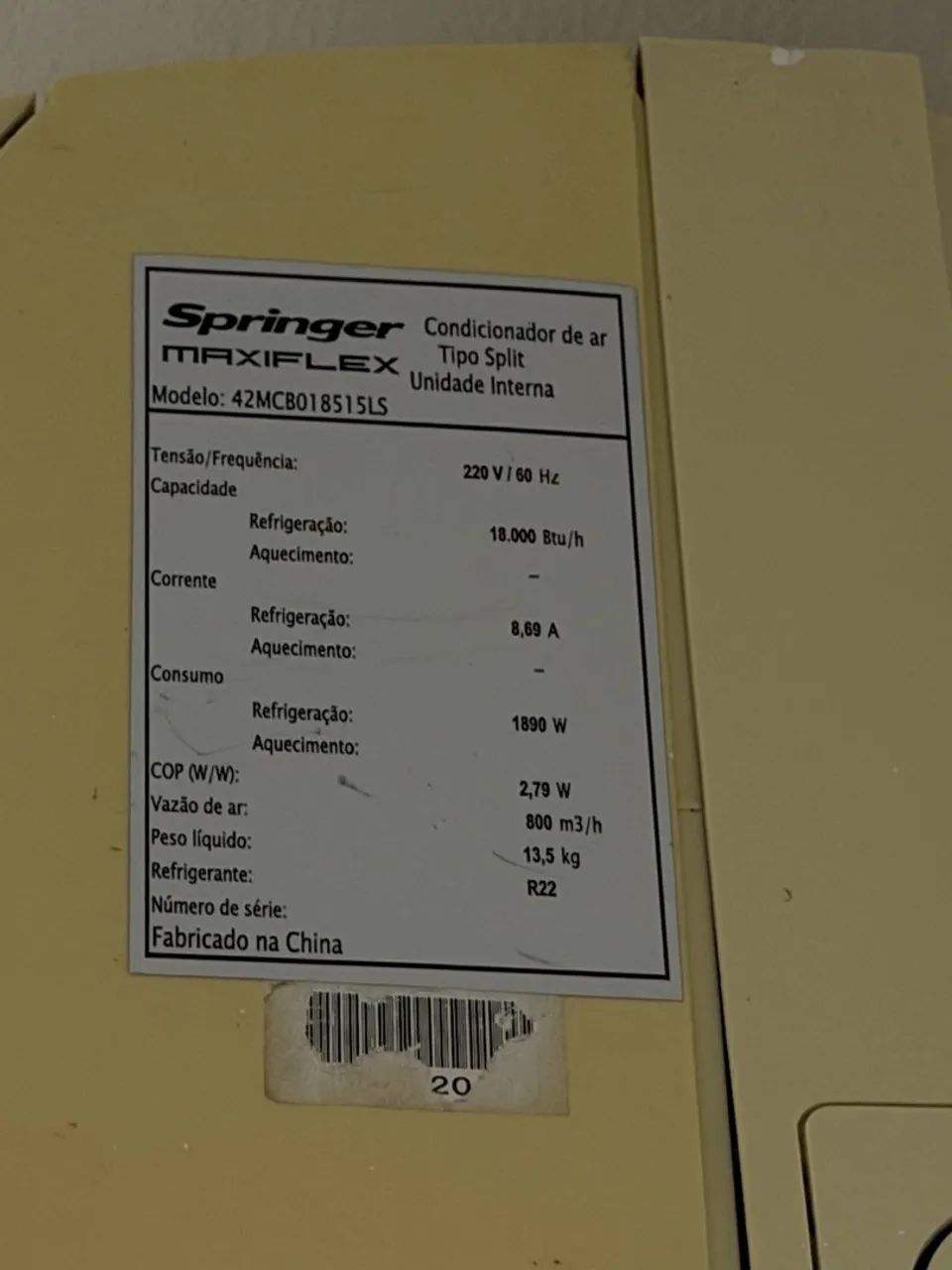 Ar condicionado 18000 btus - Foto 2