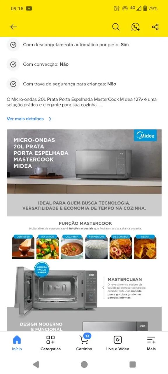 Microondas (Midea) - Foto 2