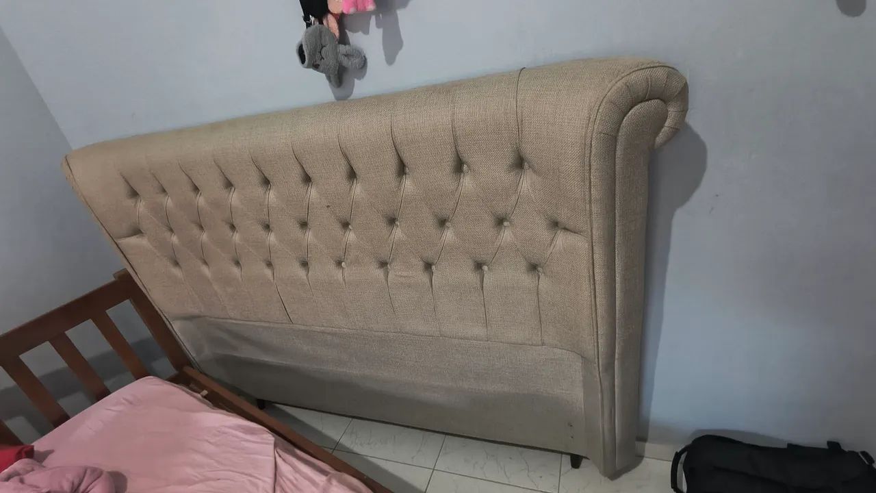 Cabeceira de cama Queem - Foto 4