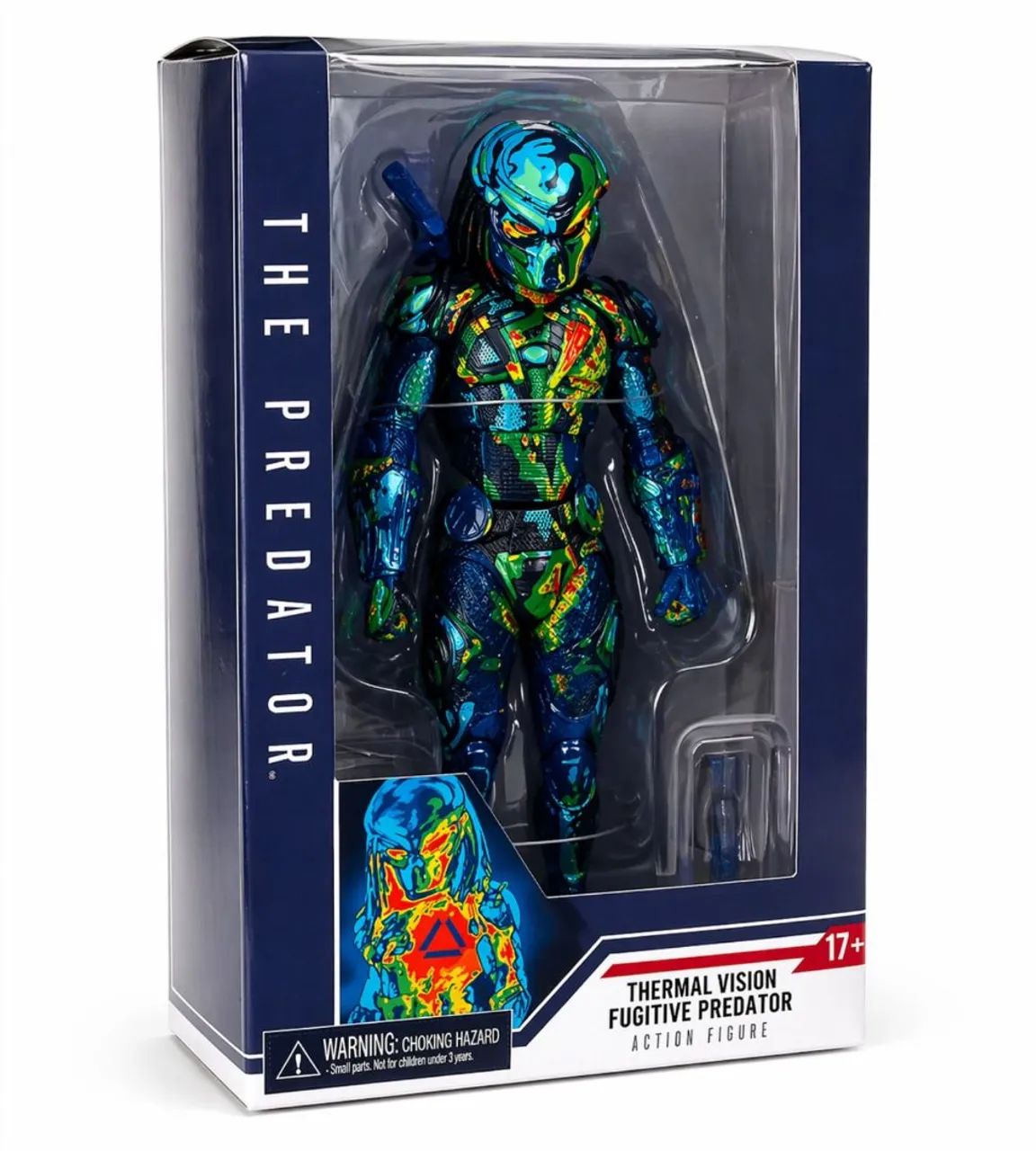 Boneco articulado Action Figure Predador Thermal Vision Fugitive Predator Neca