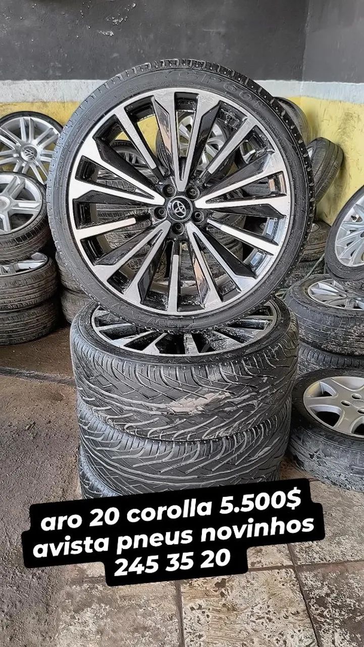 20インチ ホイール 245/35 LOXARNY PARABOLA aro 20 corolla altis semi novas pneus 245 35 20 <br>2590$ - Peças