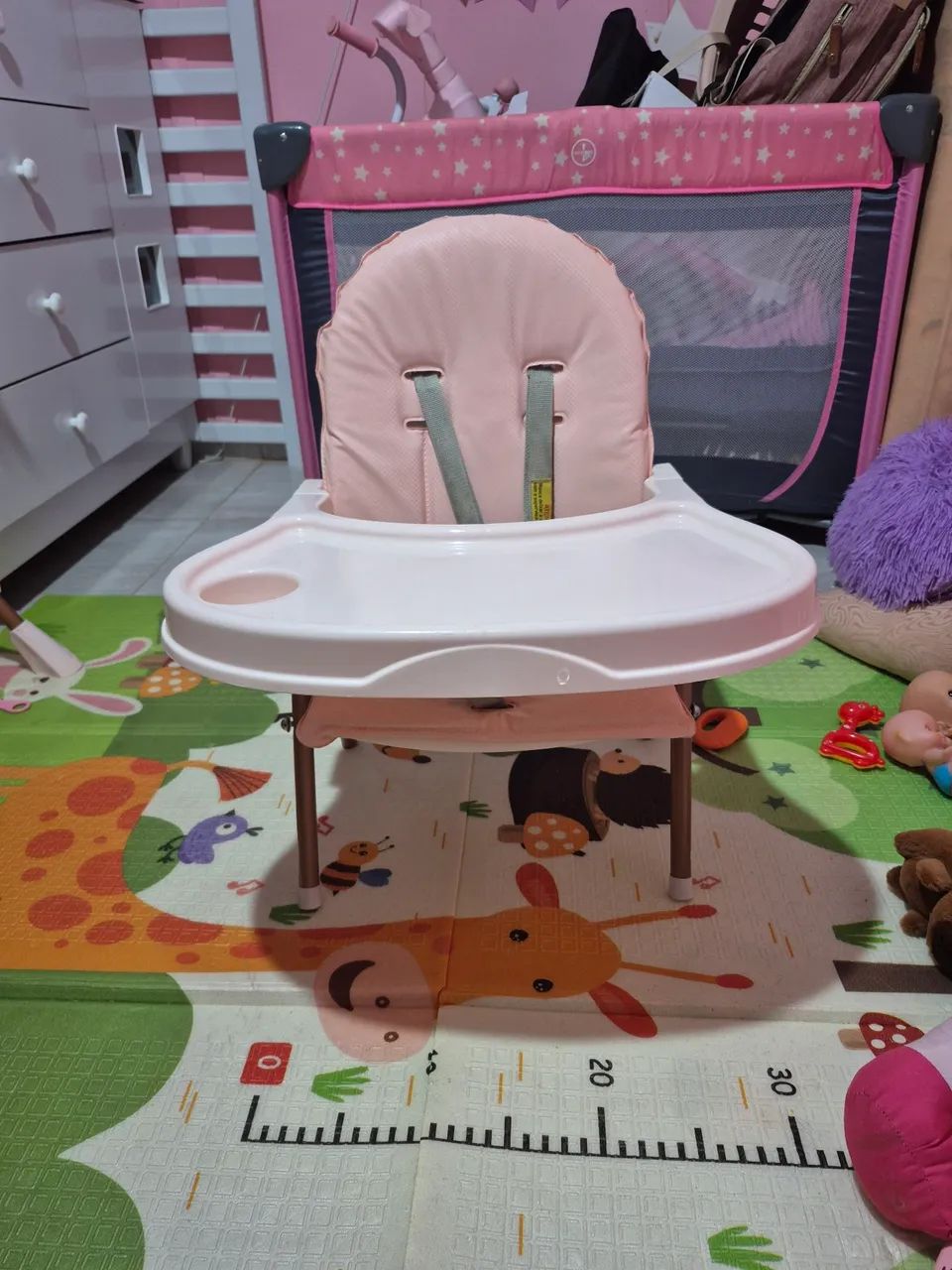 Cadeirinha de alimentação  semi nova - Foto 2