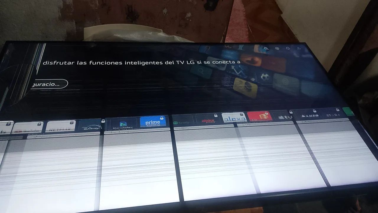 Tv nanocel  lg75 polegadas trincado  - Foto 5