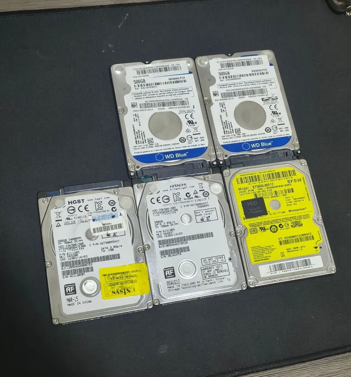 HD de notebook 2,5 500GB - Foto 2