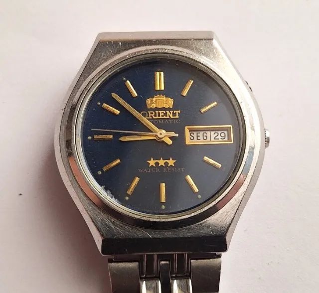 A13= ANTIGO RELOGIO ORIENT FUNCIONANDO VER DETALHES EM DESCRIÇAO - Foto 2