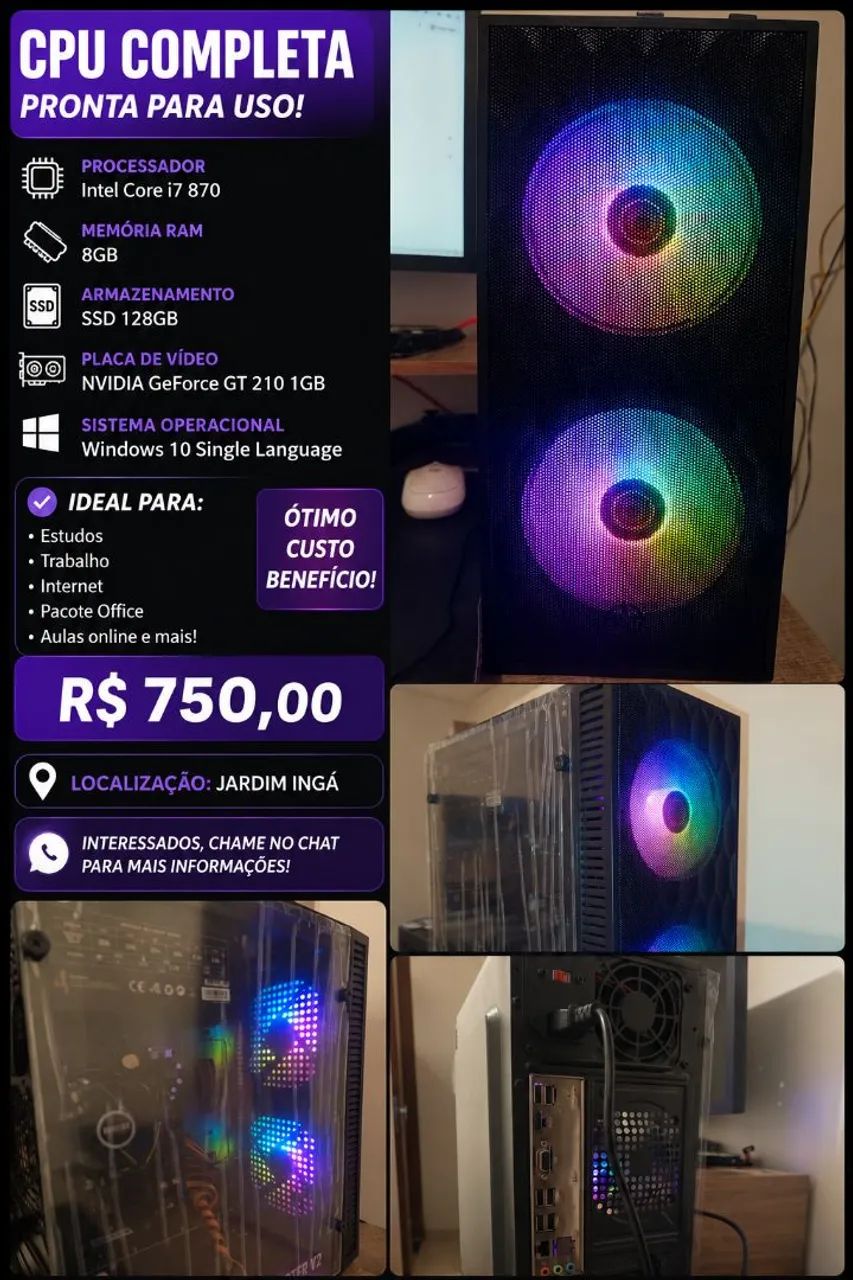 CPU I7 Primeira geração 