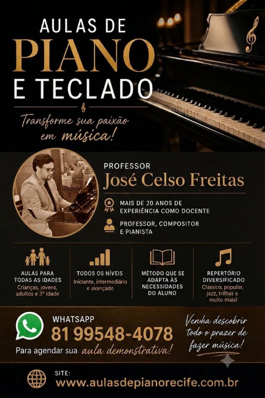 Aulas de Piano Recife