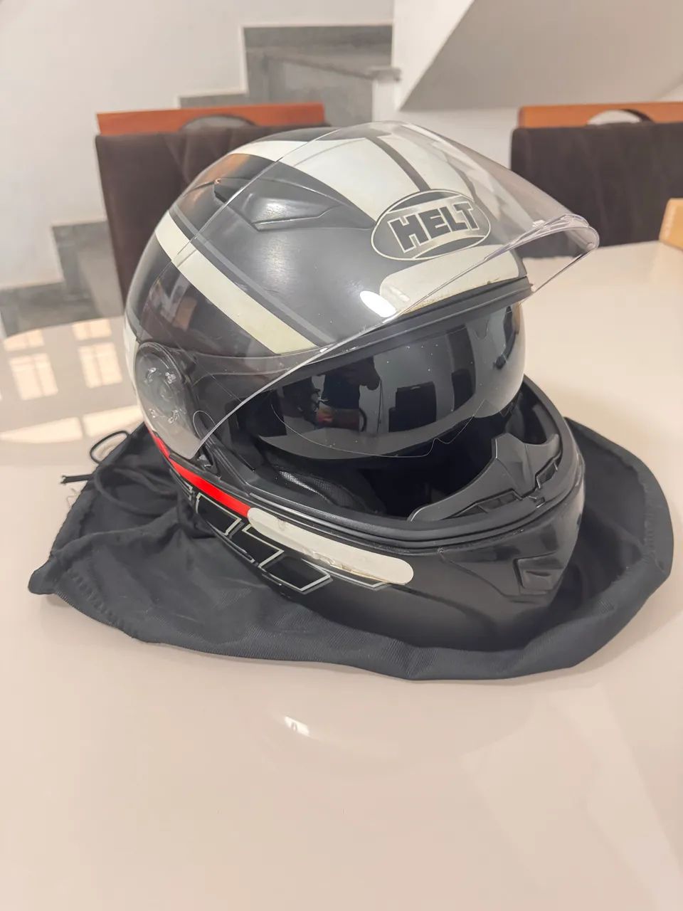 CAPACETE HELT HIPPO  ESCAMOTEAVEL TM.60 - Foto 2