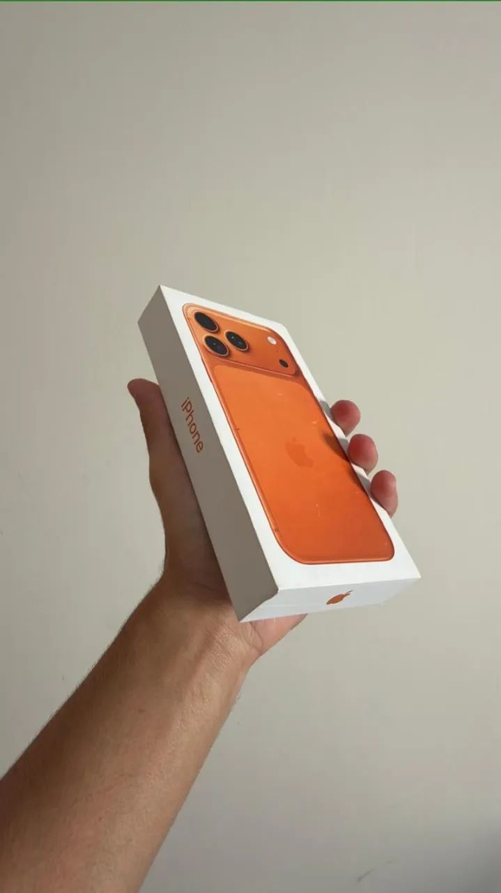iPhone 17 Pro Max 256GB Laranja - Lacrado - Garantia Apple