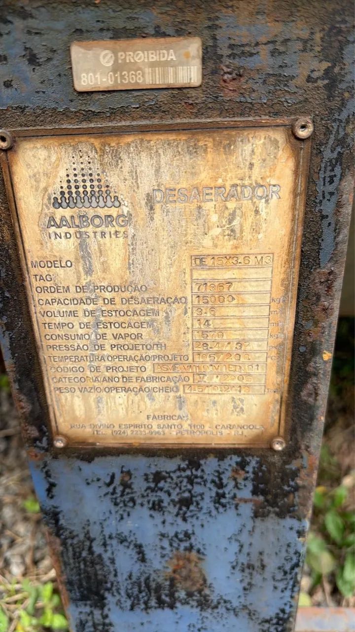 Desaerador à Venda  - Foto 2