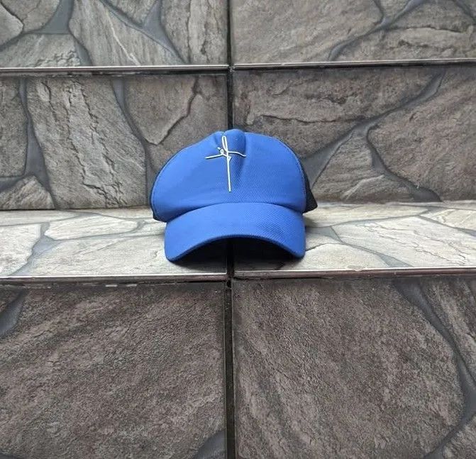Boné FÉ azul 