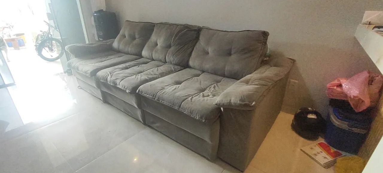 Sofá 4 e 5 Lugares Retrátil - Foto 4