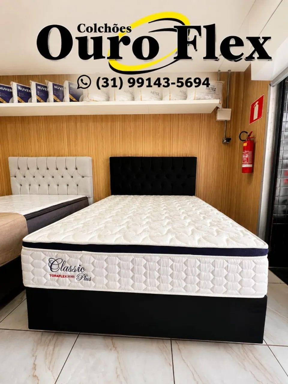 Colchão molas ensacadas casal Classic Plus - Pronta entrega