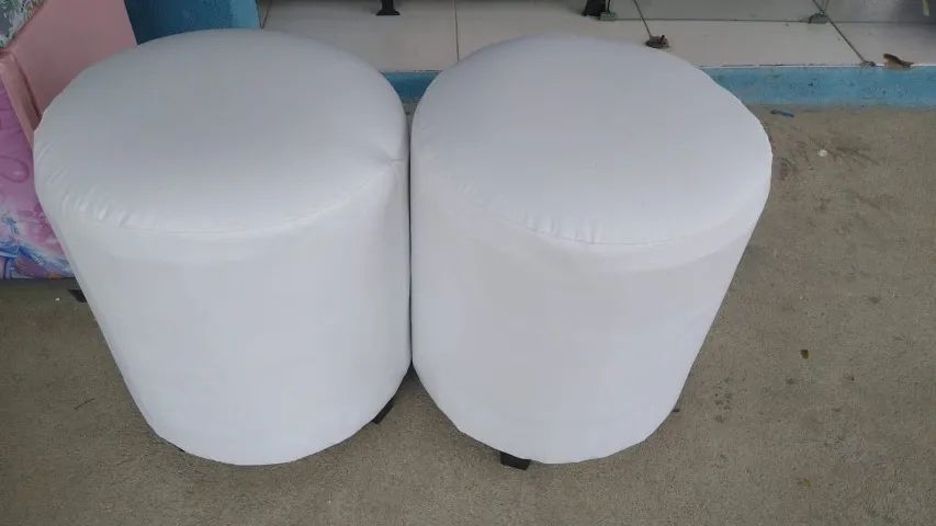 Puffs redondos para inovar seu lár - fazemos entregas! - Foto 4