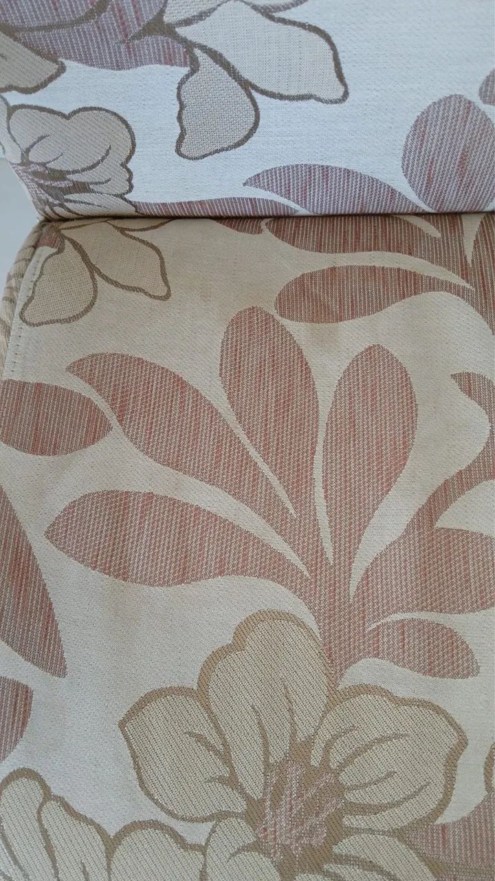 2 Poltronas Decorativas Floral com Braços em Madeira - Ótimo Estado - Foto 4