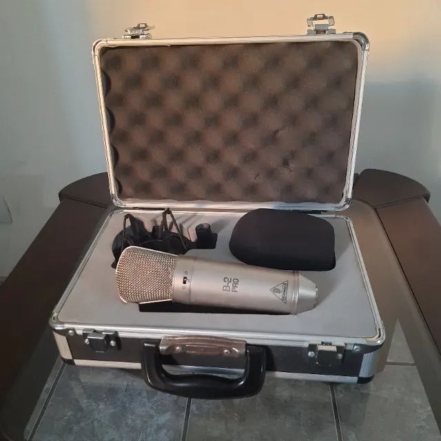 Microfone Condensador Behringer B-2 Pro + Case Original + Shock Mount - Foto 5