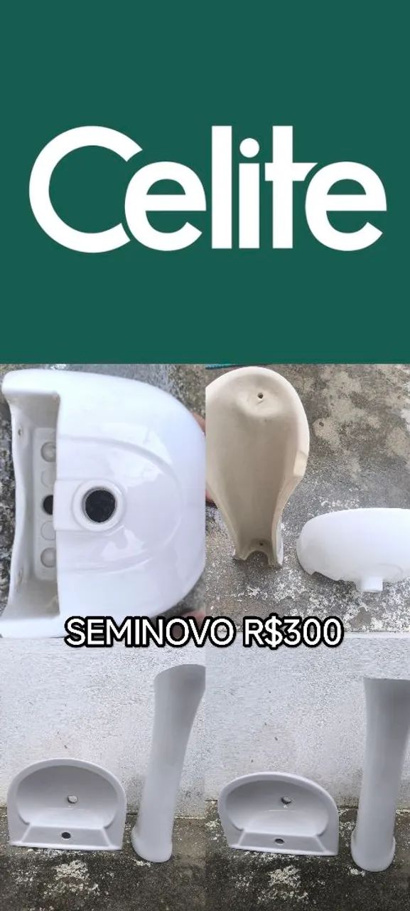 Pia completa Celite R$ 300 REAIS 