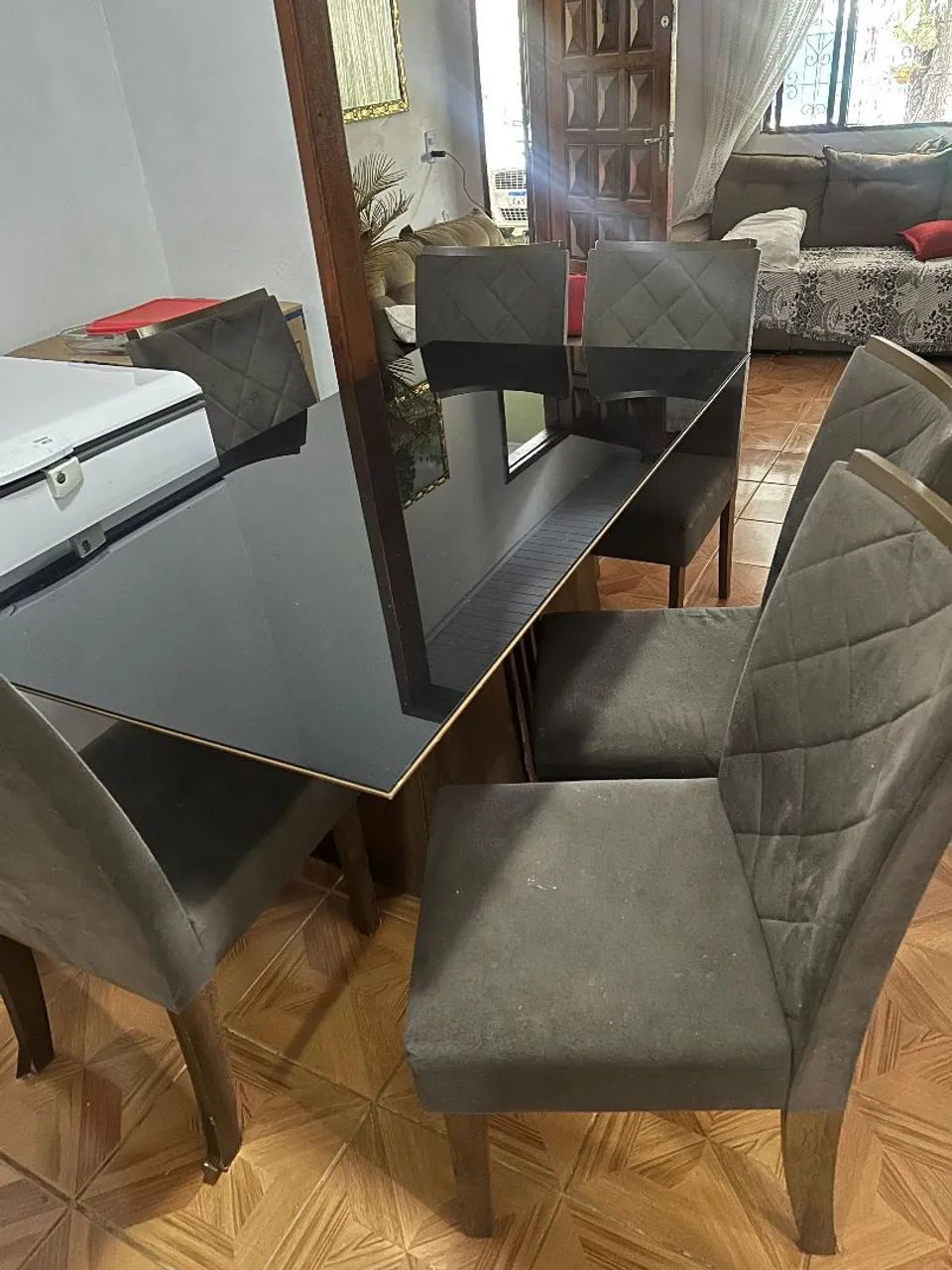 Mesa com 6 cadeiras  - Foto 4