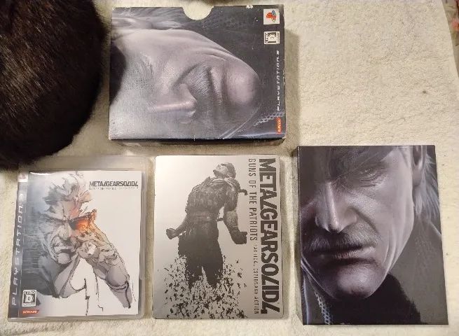 Metal Gear Solid 4 Edição Limitada Japonesa - Foto 5