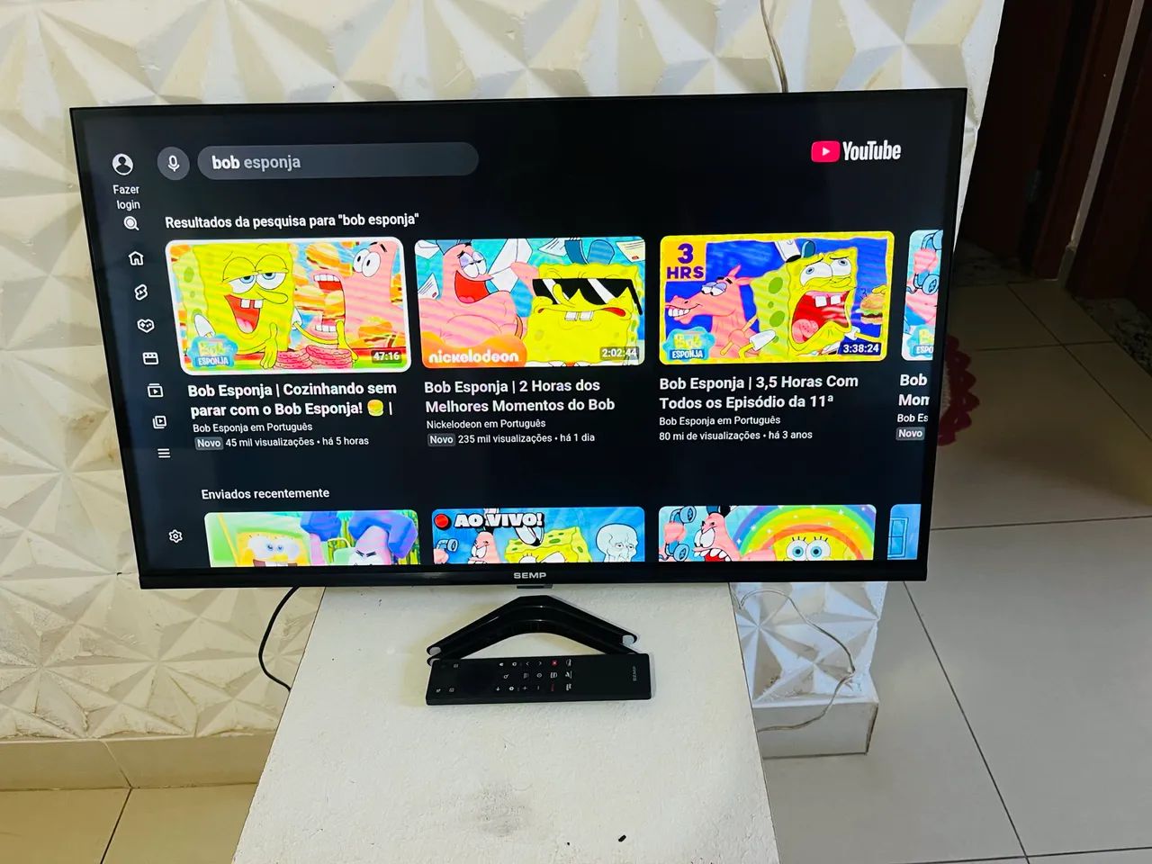 Smart Tv 32 polegadas ultra fina modelo novo com Bluetooth  - Foto 3