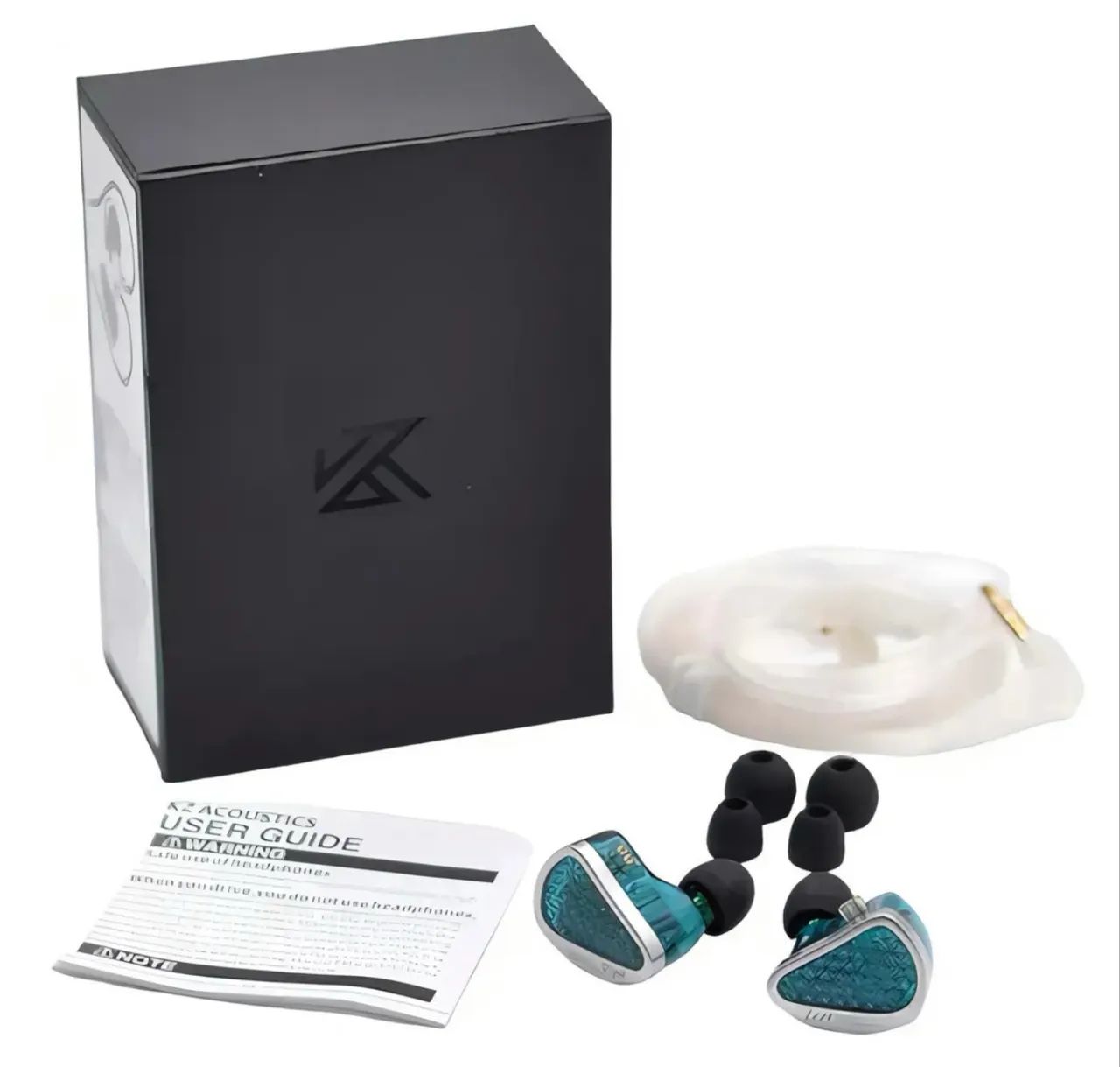 Fone Kz As16 Pro 16 Drivers Cor verde s/ Microfone - Foto 4