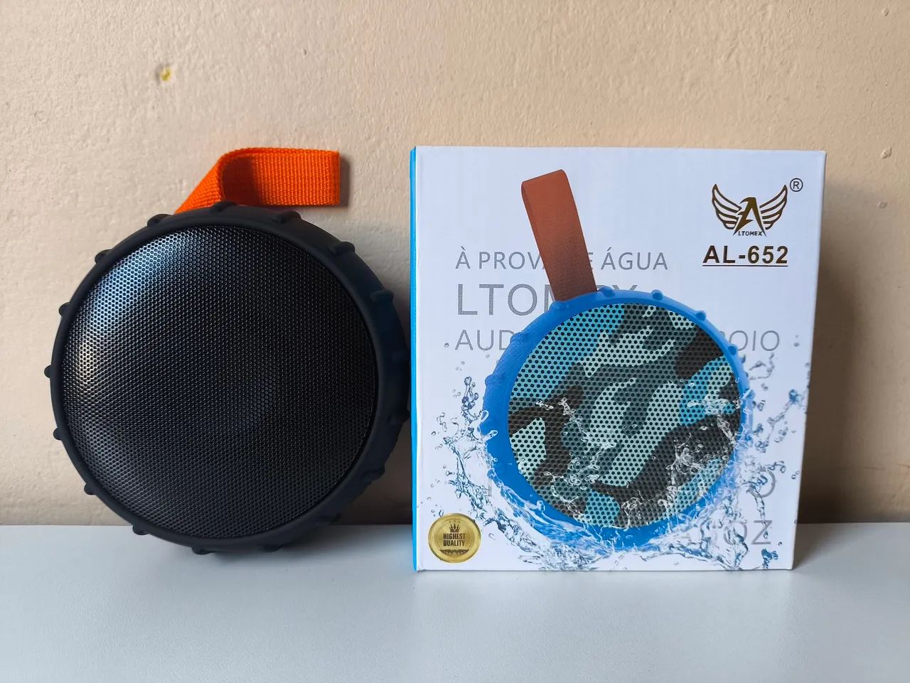 Caixa de Som Bluetooth Prova D'água - Foto 4