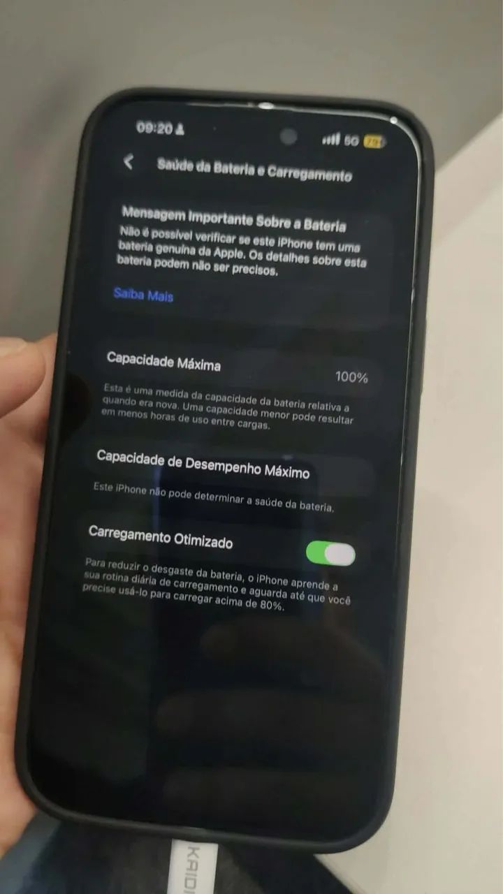 Troco/vendo iPhone 14 Pro Max (com detalhe) - Foto 4