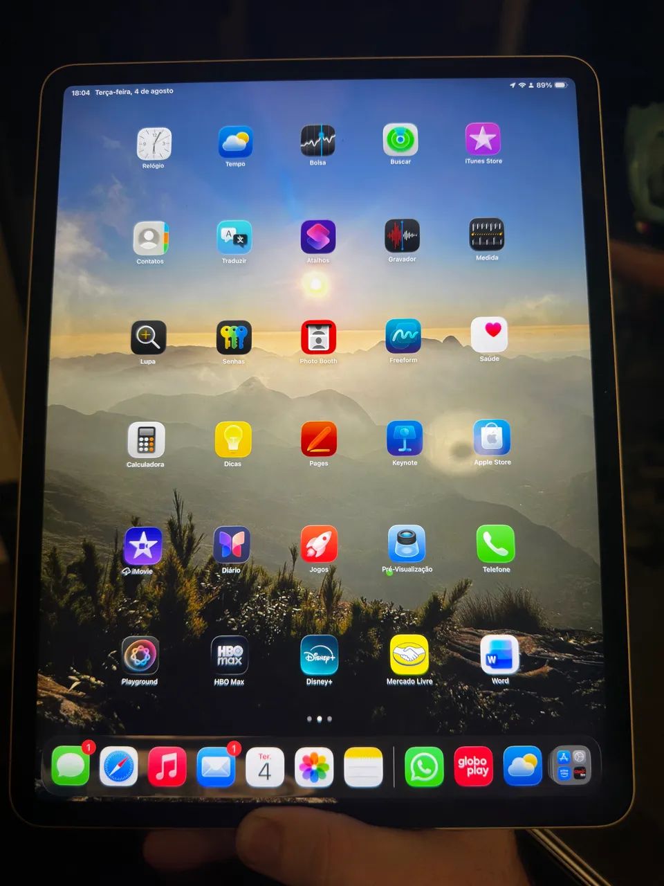 Vendo iPad Air m3 128gb de 13 polegadas, na garantia  - Foto 3