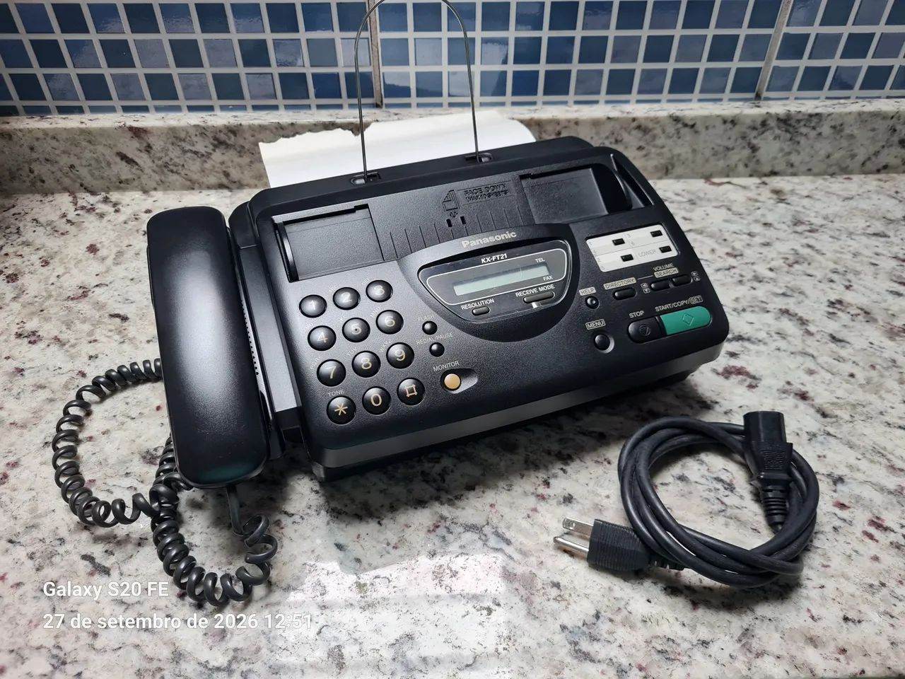Fax Panasonic Funcionando 
