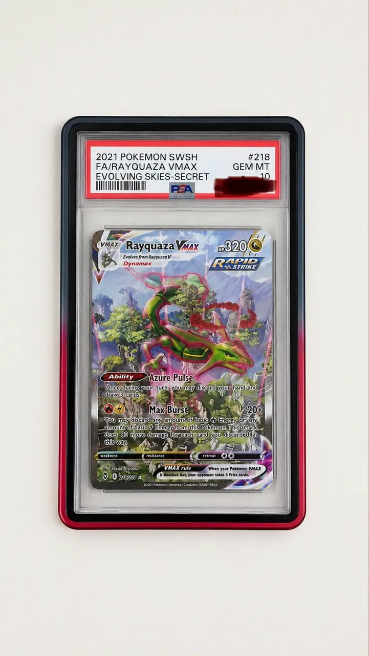 Pokémon rayquaza psa 10 