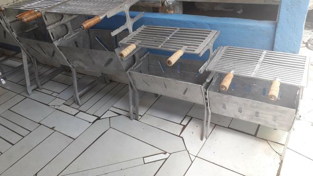 Churrasqueiras de alumínio FUNDIDO