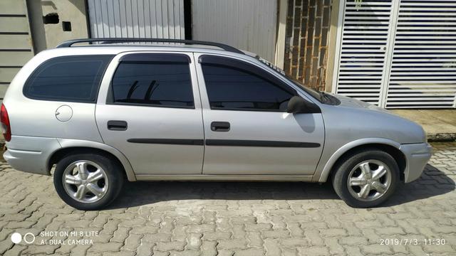 Corsa wagon 99, ar, trava, direção e gnv 6900.00 - Foto 3