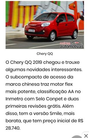 CHERRY QQ 2019 zero km - Foto 9