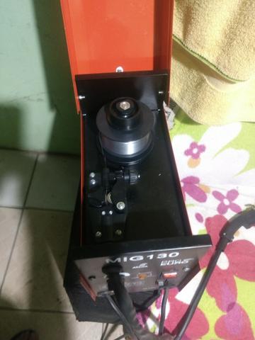Máquina de solda mig sem gás