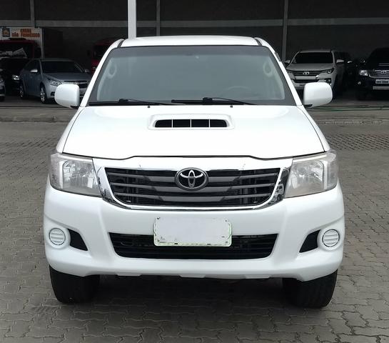 Toyota Hilux Sr Manuel 4x4 Cabine simples ano 2014 - Foto 6