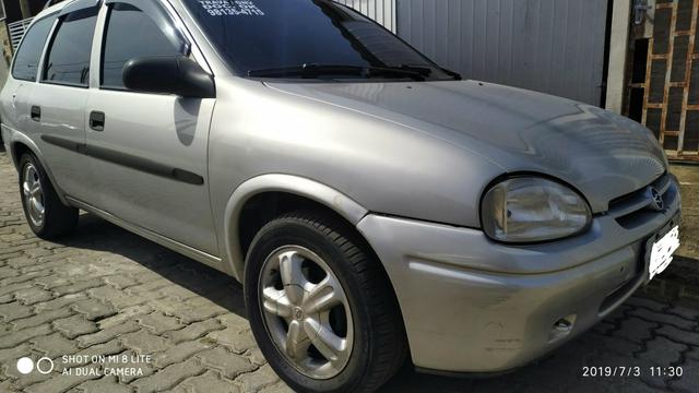 Corsa wagon 99, ar, trava, direção e gnv 6900.00 - Foto 4
