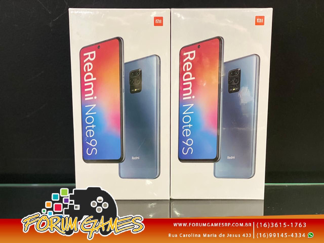 Redmi Note 9S Lacrados a Pronta Entrega