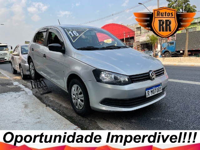VOLKSWAGEN GOL TRENDLINE 1.0 FLEX COMPLETO 2016 AUTOS RR