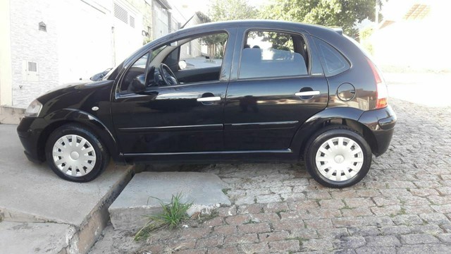 CITROEN C3 PRETO 2008 COMPLETO