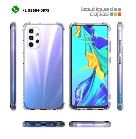 Capa Case Anti Impacto Samsung Galaxy A32 4g Tela 6.4 c proteção câmera